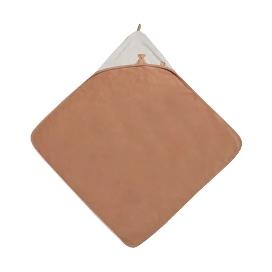 Jollein Badcape Stripe Terry Teddy Bear