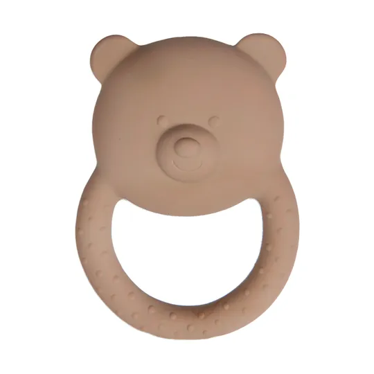 Jollein Bijtring Rubber Teddy Bear Biscuit