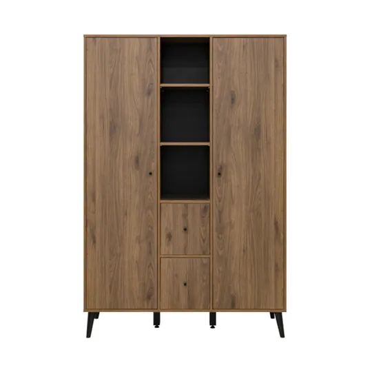 Bopita 2-Deurskast XL - Zara - Walnoot