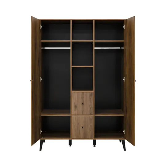 Bopita 2-Deurskast XL - Zara - Walnoot