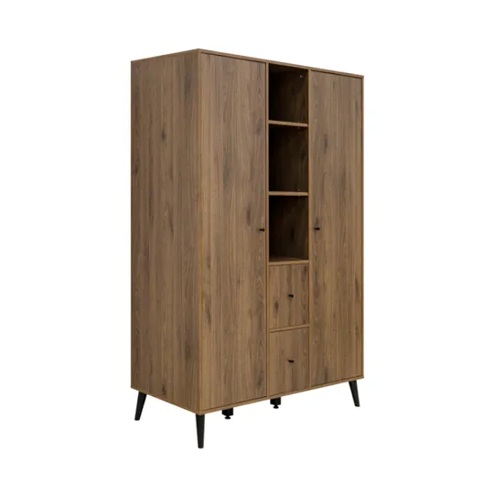 Bopita 2-Deurskast XL - Zara - Walnoot