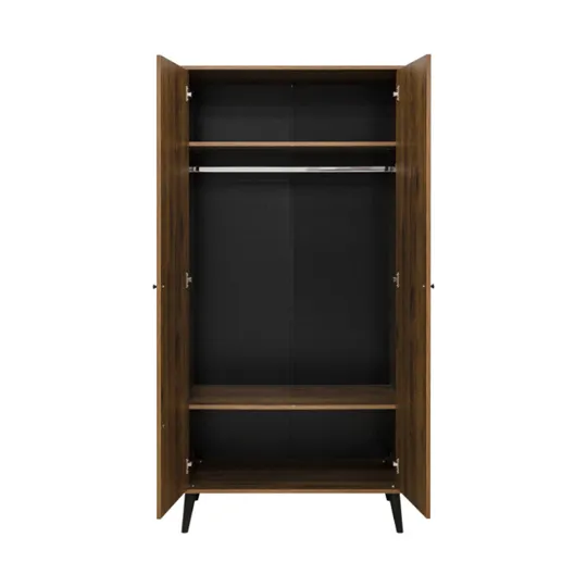 Bopita 2-Deurskast - Zara - Walnoot