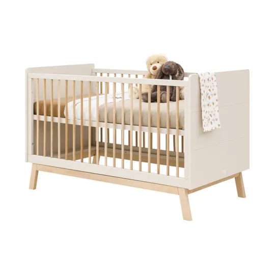 Bopita Ledikant 70 x 140 - Lines - Dune/Natural