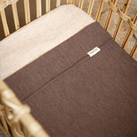 Baby's Only Ledikantdeken - Merino Fine - Meadow Taupe