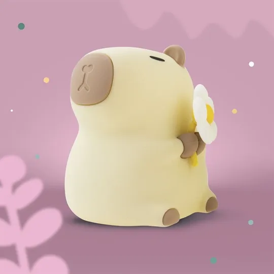 Mary’s LED Nachtlamp – Capybara Florist