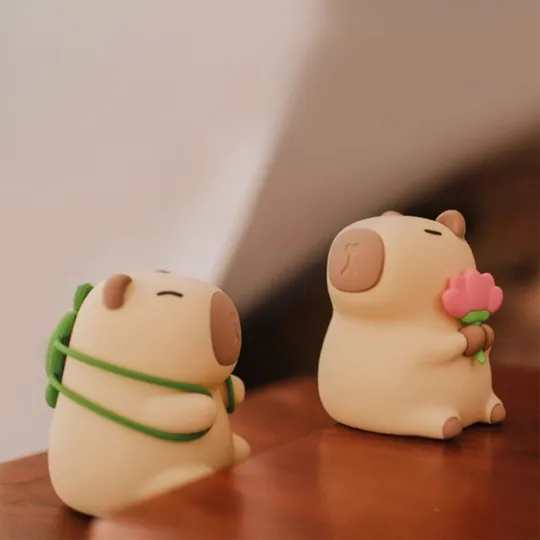 Mary’s LED Nachtlamp – Capybara Tourist