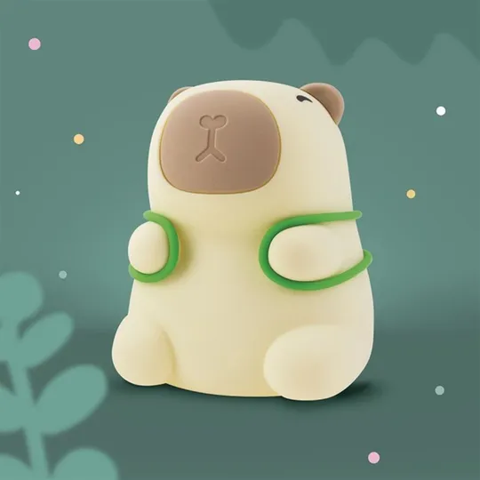 Mary’s LED Nachtlamp – Capybara Tourist