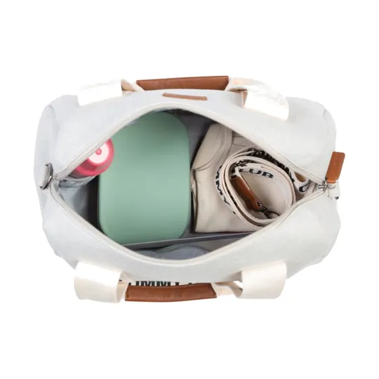 Childhome Mommy Club Verzorgingstas Signature Canvas Off White