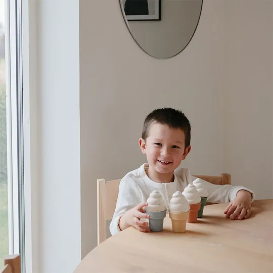 Mushie Mix & Match Ice Cream Toy Set