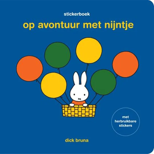 Mercis Nijntje Stickerboek - Op avontuur met nijntje
