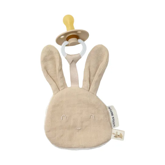 Little Dutch Speendoekje - Konijn - 9 x 9,5 cm