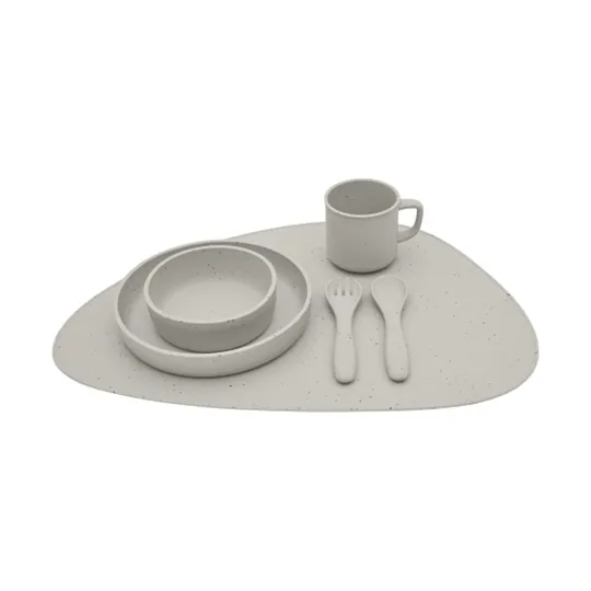 Kikkaboo Placemat - Platina Siliconen