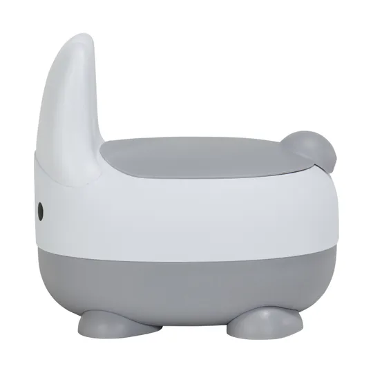 Puck Plaspotje Konijn Wit/Grijs