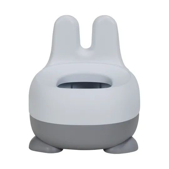 Puck Plaspotje Konijn Wit/Grijs