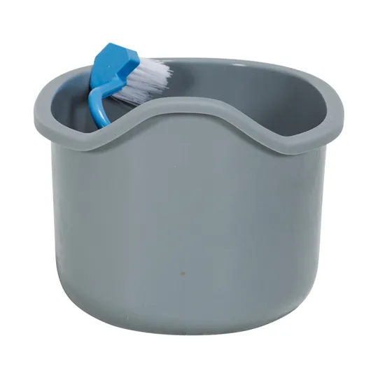 Puck Plaspotje Vliegtuig Wit/Grijs

