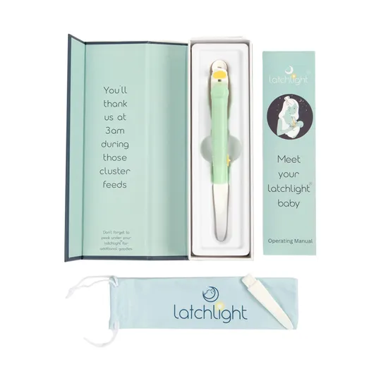 LatchLight Voedingslampje - Mint / White