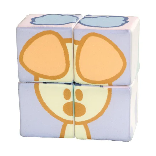 Woezel & Pip Stoffen Blokken Puzzel