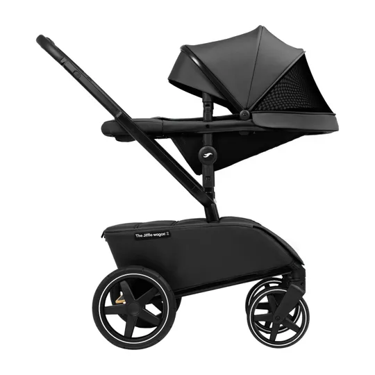 The Jiffle Kinderwagen Wagon 2 Black