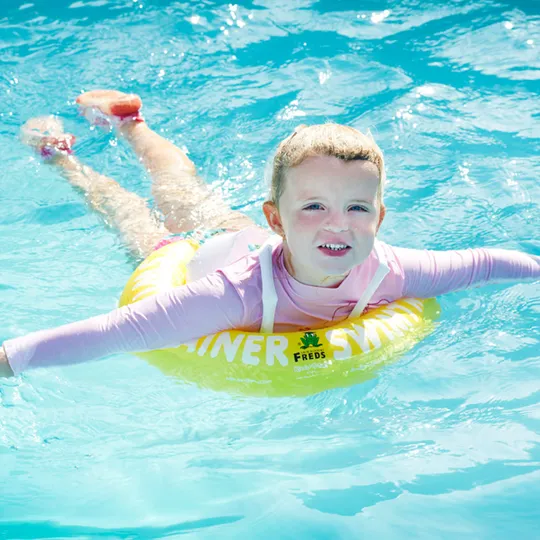 Freds Swim Academy Swimtrainer Classic Geel (4 tot 8 jaar)