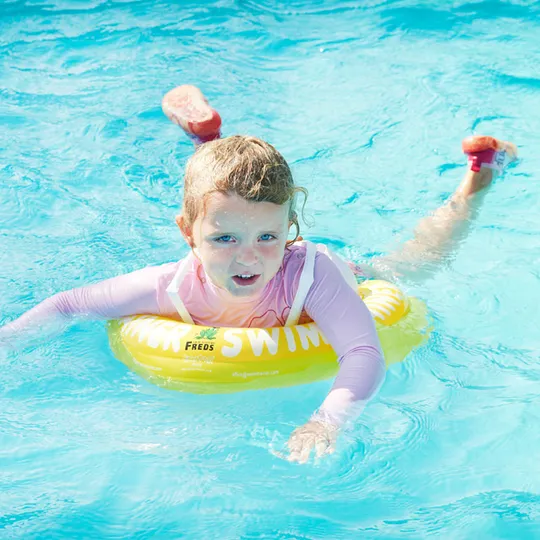 Freds Swim Academy Swimtrainer Classic Geel (4 tot 8 jaar)