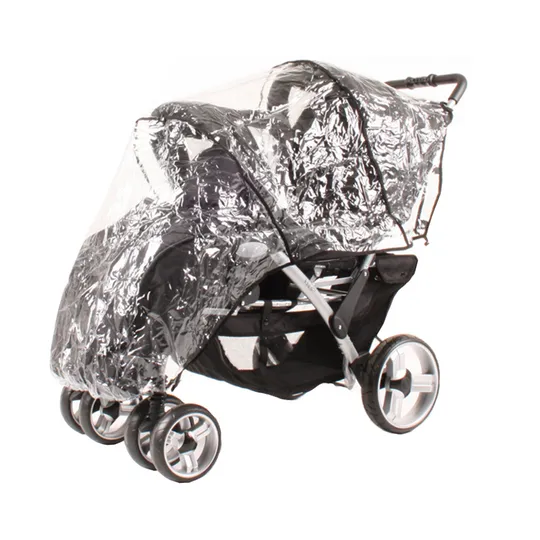 Kekk Xinn Twin Regenhoes Transparant