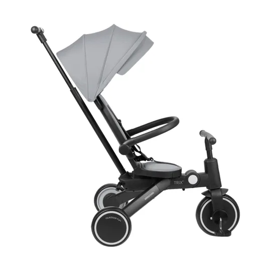 Kikkaboo Trix Driewieler - 8 in 1 - Grijs