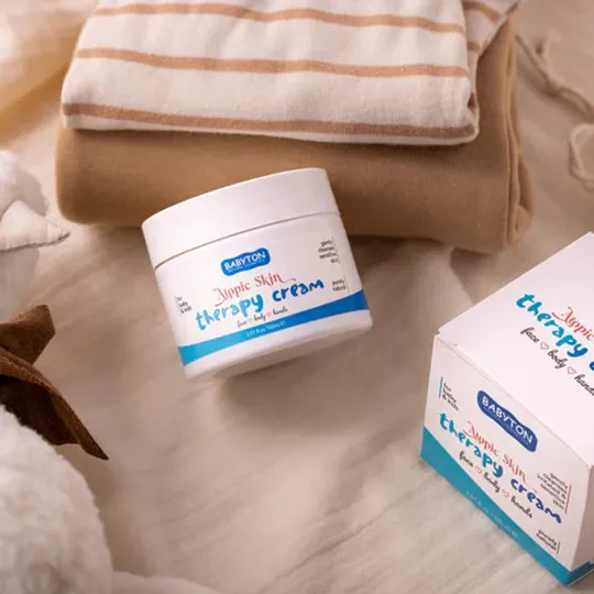 Babyton Natuurlijke Verzorgingscrème Atopische Huid - 100ml
