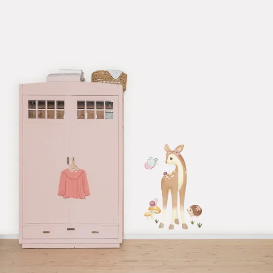 Little Dutch Muurstickers Fairy Garden 55 x 80 cm