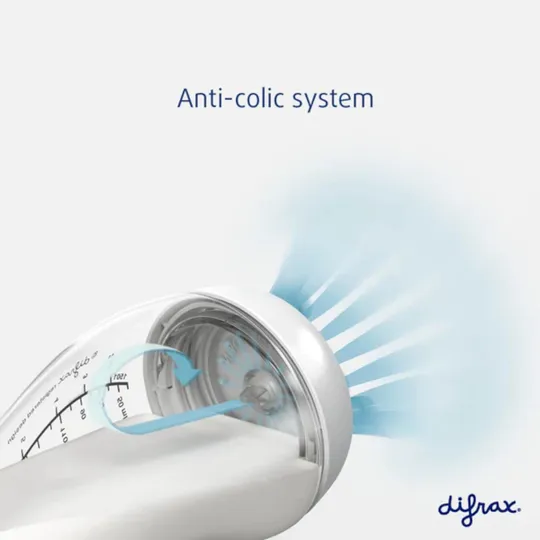 Difrax Handgreepfles - Woezel & Pip - 240 ml