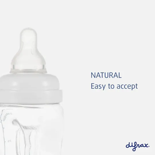 Difrax Handgreepfles - Woezel & Pip - 240 ml